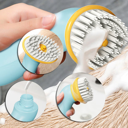 Hand-held Pet Bath Brush