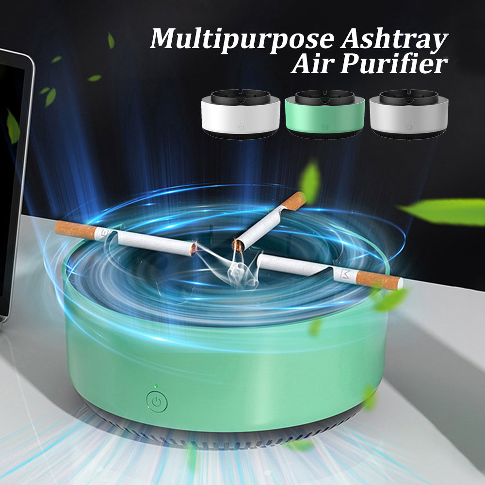 Ashtray with automatic purifier